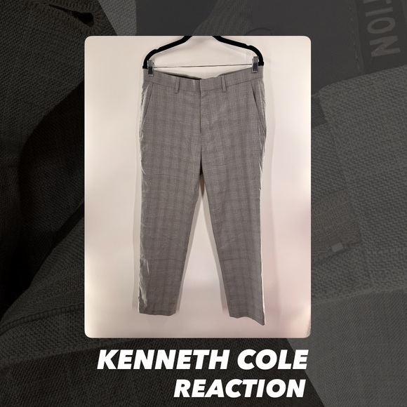 Kenneth Cole Reaction Other - EUC Kenneth Cole Reaction Stretch Plaid Dress Pants
